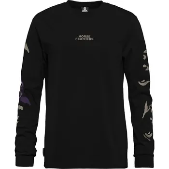 Dámské tričko tričko Horsefeathers Reiko Top LS - Black L