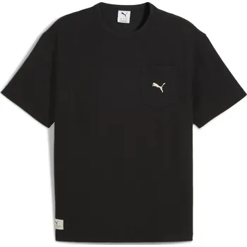 Pánské tričko Pánské triko PUMA CLASS RELAXED PINNACLE TEE 68802501 PUMA BLACK M