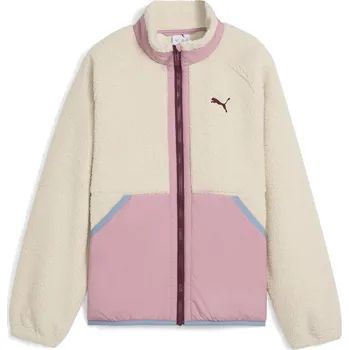 Dětské bunda PUMA HYBRID SHERPA JACKET 68840587 ALPINE SNOW 128