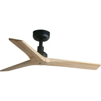 Domácí ventilátor FARO KLIM S stropní ventilátor, černá/borovice DC