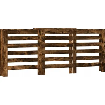 Radiátor Kryt na radiátor dubový 156/205x21,5x83,5cm, šedý