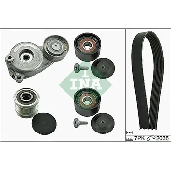 Schaeffler INA 529 0050 20 Sada žebrovaných klínových řemenů (529005020)