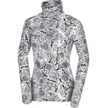 Dámské skialp tričko rychleschnoucí Northfinder Dri-release® KRALOVA 2 whiteprint Velikost: XXL