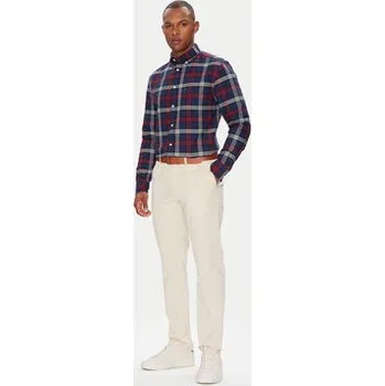 Pánská košile Tommy Hilfiger Košile Herit Oxford MW0MW39681 Tmavomodrá Regular Fit 3XL