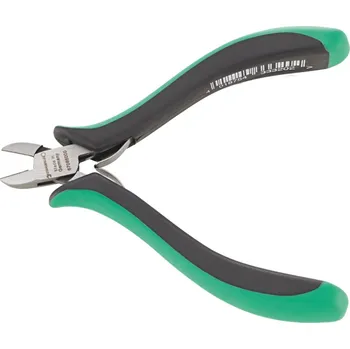 Kleště Stahlwille Mini elektronické boční kleště L.115 mm, hlava leštěná, rukojeti Vícekomponentní, rukojeti s měkkými zónami