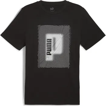 Pánské tričko Pánské triko PUMA GRAPHICS EXECUTION TEE 68321201 PUMA BLACK M