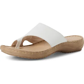 Dámské žabky DÁMSKÉ ŽABKY MARCO TOZZI 2-27900-44 100 BÍLÁ Barva: BÍLÁ, Velikost: 41