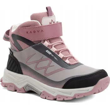 Dětská treková obuv Dětské trekové boty KADVA Rocky Trail Mid WaterProof Softshell 35