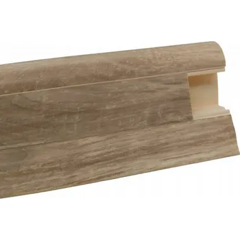 Podlahová lišta Koncovka levá Soklová podlahová lišta SLK50 W459 Dub berger