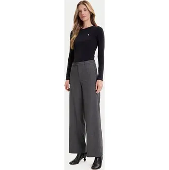 Vero Moda Kalhoty z materiálu Texas 10334103 Šedá Straight Fit M_32