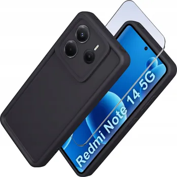 Pouzdro na mobilní telefon Zadní Kryt KrainaGSM pro Xiaomi Redmi Note 14 5G, černý