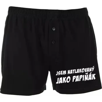 Trenýrky Trenýrky - Jsem natlakovaný - XL černá