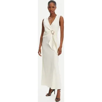 Dámské šaty Marella Koktejlové šaty Titano 2513221053 Écru Regular Fit 46