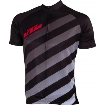 cyklistický dres Cyklistický dres KTM FACTORY CHARACTER LTD černá/šedá/červená Velikost: S