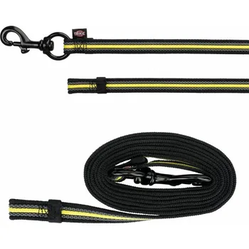 Vodítko pro psa SPORTING FUSION tréninkové vodítko S-L 1 m/17 mm černo/žluté L 1 m/17 mm černo/žluté