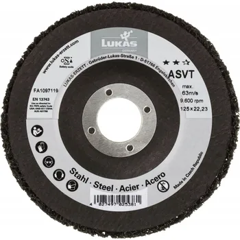 Brusný kotouč LAMELOVÝ KOTOUČ Z NETKANÉ TEXTILIE ASVT 125MM