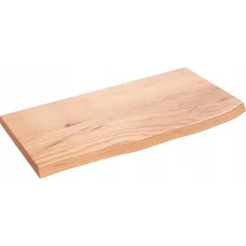 police Police dřevěná 60 x 30 cm, odstíny hnědé