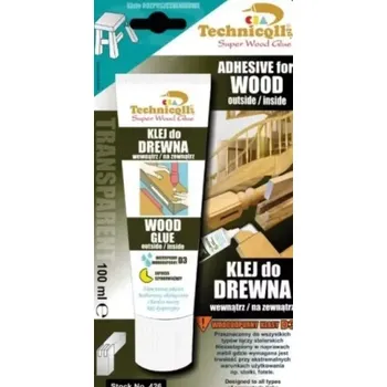 Průmyslové lepidlo TECHNICQLL SUPER WOOD GLUE - Lepidlo na dřevo 100ml