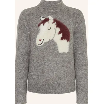 Dámský svetr S.Oliver Red Dívčí Svetr, šedá, 104