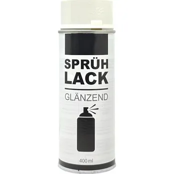Barva ve spreji Bílá Barva ve Spreji Lak Bílý Univerzální Lesk 400ML