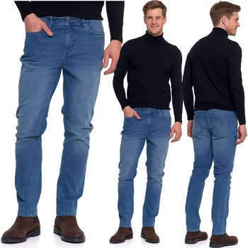 Pánské džíny Moraj OSM5900-003 Pánské džíny rovného střihu, velikost 32