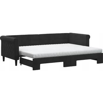 Pohovka Jednolůžko 80x200 černé