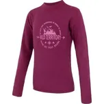 Dětské termoprádlo Sensor Merino Double Face Territory dětské triko dl. rukáv Lilla Velikost: 100
