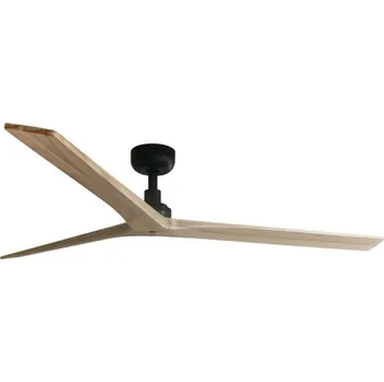 Stropní ventilátor FARO KLIM L stropní ventilátor, černá/borovice DC