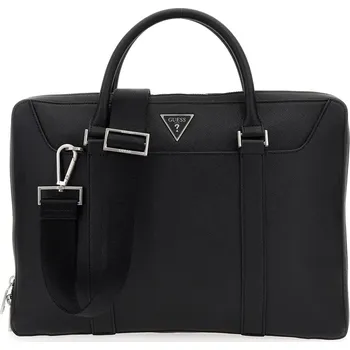 Pánská Taška GUESS CRTS SFFN SMRT DOC CASE W HNDL HMECSAP3138-BLA – Černá