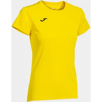 Dámské/Dívčí sportovní tričko JOMA COMBI WOMAN SHIRT YELLOW S/S Velikost: S, Barva: YELLOW