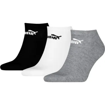 Pánské termo ponožky Puma Elements Unisex Plain Snea 3pak ponožky 947109 07 43-46