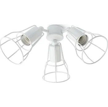 FARO sada osvětlení bílá pro ventilátory YAKARTA