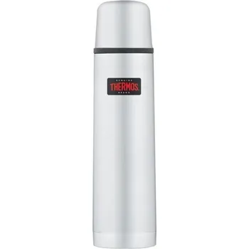Termoska Thermos, Termoska s tlačítkem na víčku Mountain, 1 l, stříbrná - Formadore
