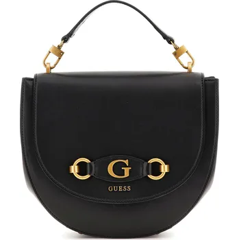 Kabelka Kabelka GUESS IZZY FLAP SADDLE BAG HWVB8654200-BLA – Černá