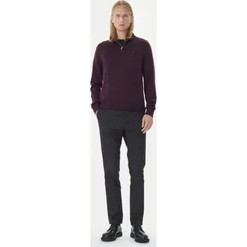 Pánská móda Calvin Klein Chino kalhoty LV04LD613G Černá Slim Fit 36_34