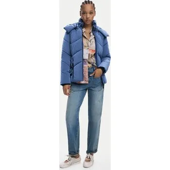 Dámská bunda Desigual Zimní bunda Lyn 25WWEW60 Modrá Regular Fit M