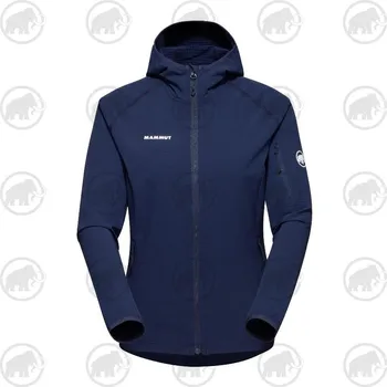 Dámská bunda Dámská Bunda Mammut Madris Light ML Hooded Jacket Women Modrá Velikost: XS
