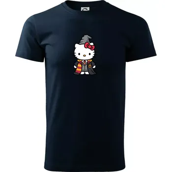 Pánské tričko Harry kitty - Triko extra velké (5-8XL) - 6XL ( Námořní modrá (velmi tmavá - téměř černá) )