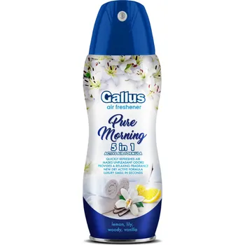 Osvěžovač vzduchu Gallus 5v1 Pure Morning osvěžovač vzduchu ve spreji 300ml