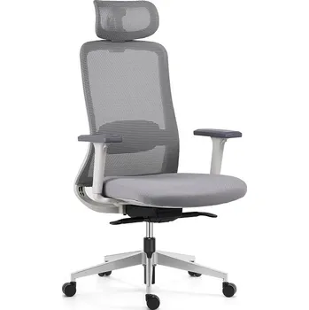 Mercury Kancelářská židle VELTEA šedá, ergonomická, 8 hodin denně