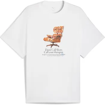 Pánské tričko Pánské triko PUMA HOOPTOPIA HOOPTOPIAN HEALTH TEE 63288601 PUMA WHITE XL