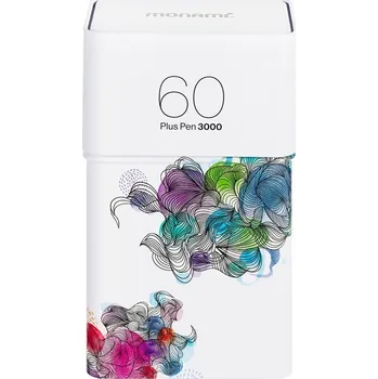 MONAMI popisovač Pen Plus 3000, sada 60ks v kovové krabičce