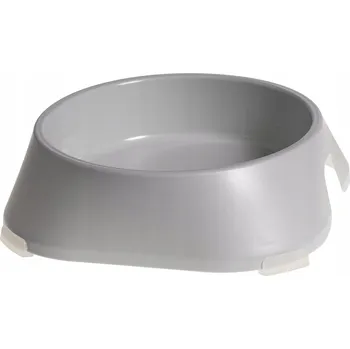 Miska pro psa Jedna plastová miska Kamai, bílá, 0,4 l