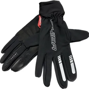 Rukavice Sportovní zimní dámské rukavice prstové Chiba thermofleece černá Velikost: XL