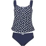 Dámské dvoudílné plavky - bikiny tankini York Dots 3-L, C-Cup Velikost: 40C