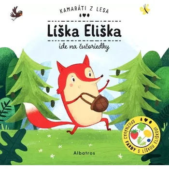 Cizojazyčná kniha Líška Eliška ide na čučoriedky (Bartíková Petra, 2025)