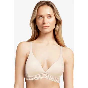 Souprava dámského spodního prádla Podprsenka bralette PASSIONATA (46H5-09), Barva smetanová, Velikost M