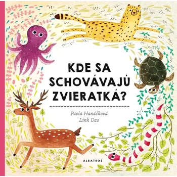 Cizojazyčná kniha Kde sa schovávajú zvieratká (Hanáčková Pavla, 2025)