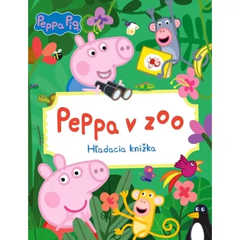 Cizojazyčná kniha Peppa Pig - Peppa v ZOO (kolektiv, 2024)