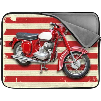 pouzdro na notebook Sablio Obal na notebook Jawa panelka Pruhy - 13"